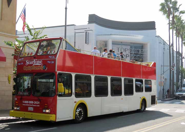 Star Line New Flyer D40LF City Sightseeing open top 344